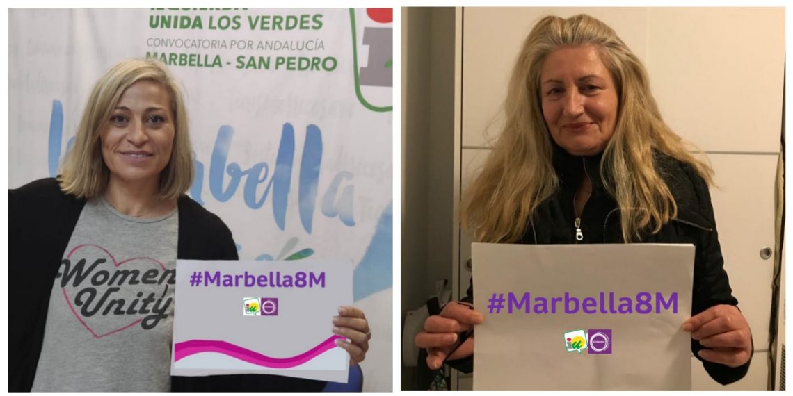 Izquierda Unida y Podemos convocan una marcha feminista en redes sociales