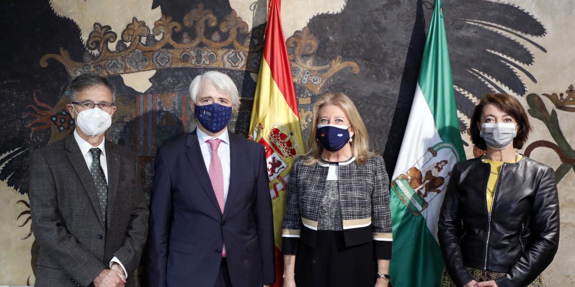 La alcaldesa y el nuevo decano del Colegio de Abogados hablan del proyecto del Palacio de Justicia