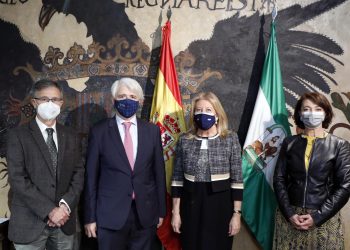 La alcaldesa y el nuevo decano del Colegio de Abogados hablan del proyecto del Palacio de Justicia