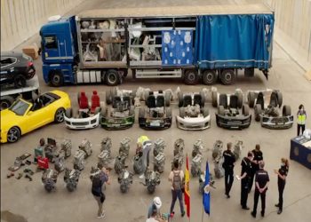 La Policía difunde imágenes impactantes de la Operación Módena