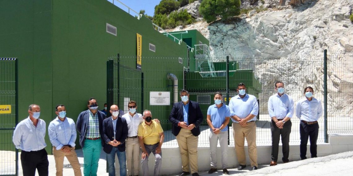 Acosol y Ayuntamiento culminan un depósito de agua que triplica la capacidad del anterior, en Mijas