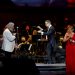 Plácido Domingo y Marta Sánchez cantaron el himno de España en Starlite