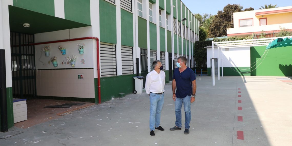 Más de 70 actuaciones en colegios de San Pedro, según el Ayuntamiento