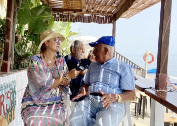 «Estamos enamorados de este país y nos vamos a quedar aquí hasta que me muera»