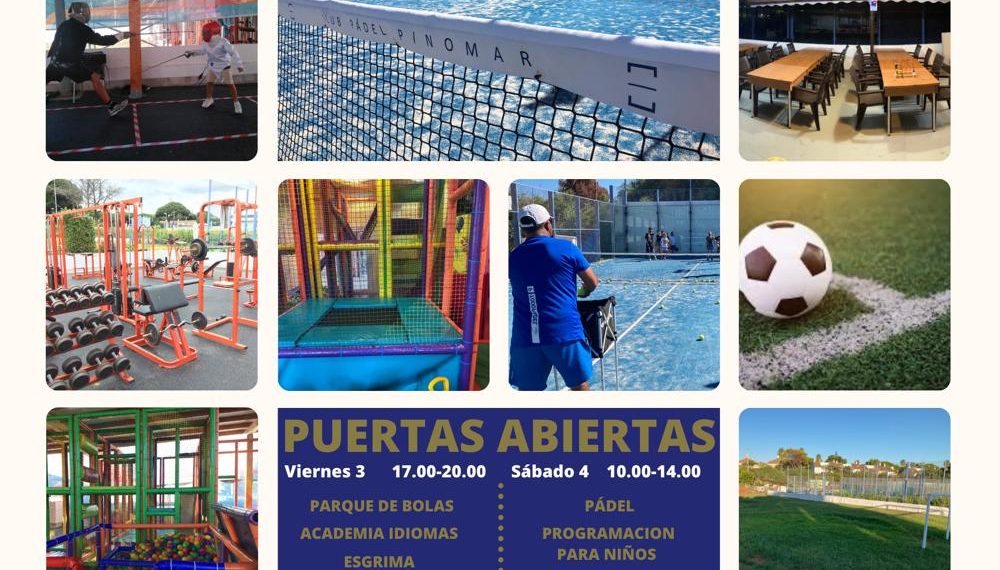 Jornada de puertas abiertas con idiomas y diversión, en el club de Pádel Pinomar