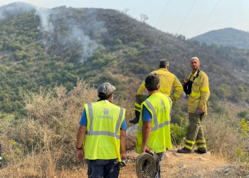 Acosol se suma a las tareas de extinción