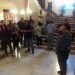 Trabajadores del Ayuntamiento protestan contra el plan de ajuste durante el pleno de este viernes