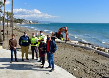 Empiezan los trabajos de reparación de la tubería de saneamiento en San Pedro