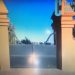 Denuncian el uso privado del parque junto al Hospital Costa del Sol