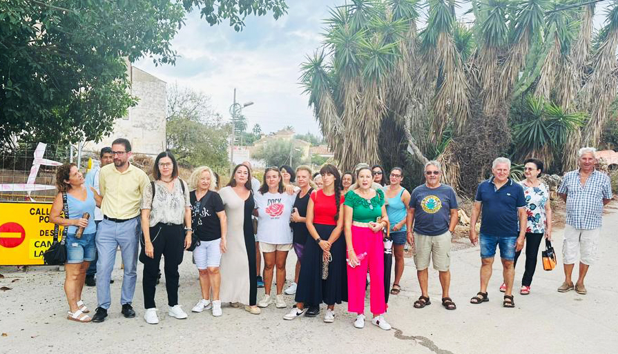 Vecinos de Hacienda Cortes piden «soluciones» a los problemas que le causan las obras de la zona