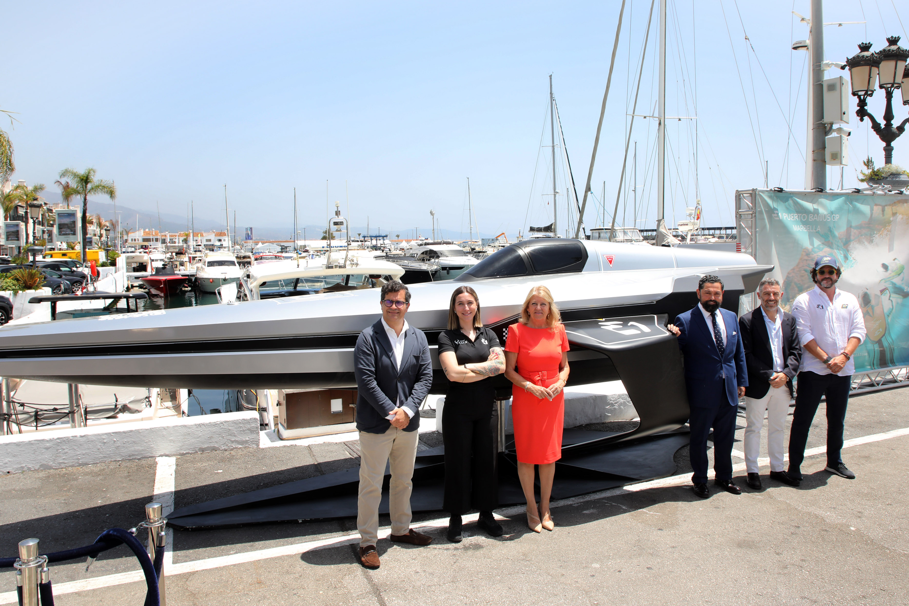 Marbella acoge la competición E1, la Fórmula 1 eléctrica del Mar, este fin de semana