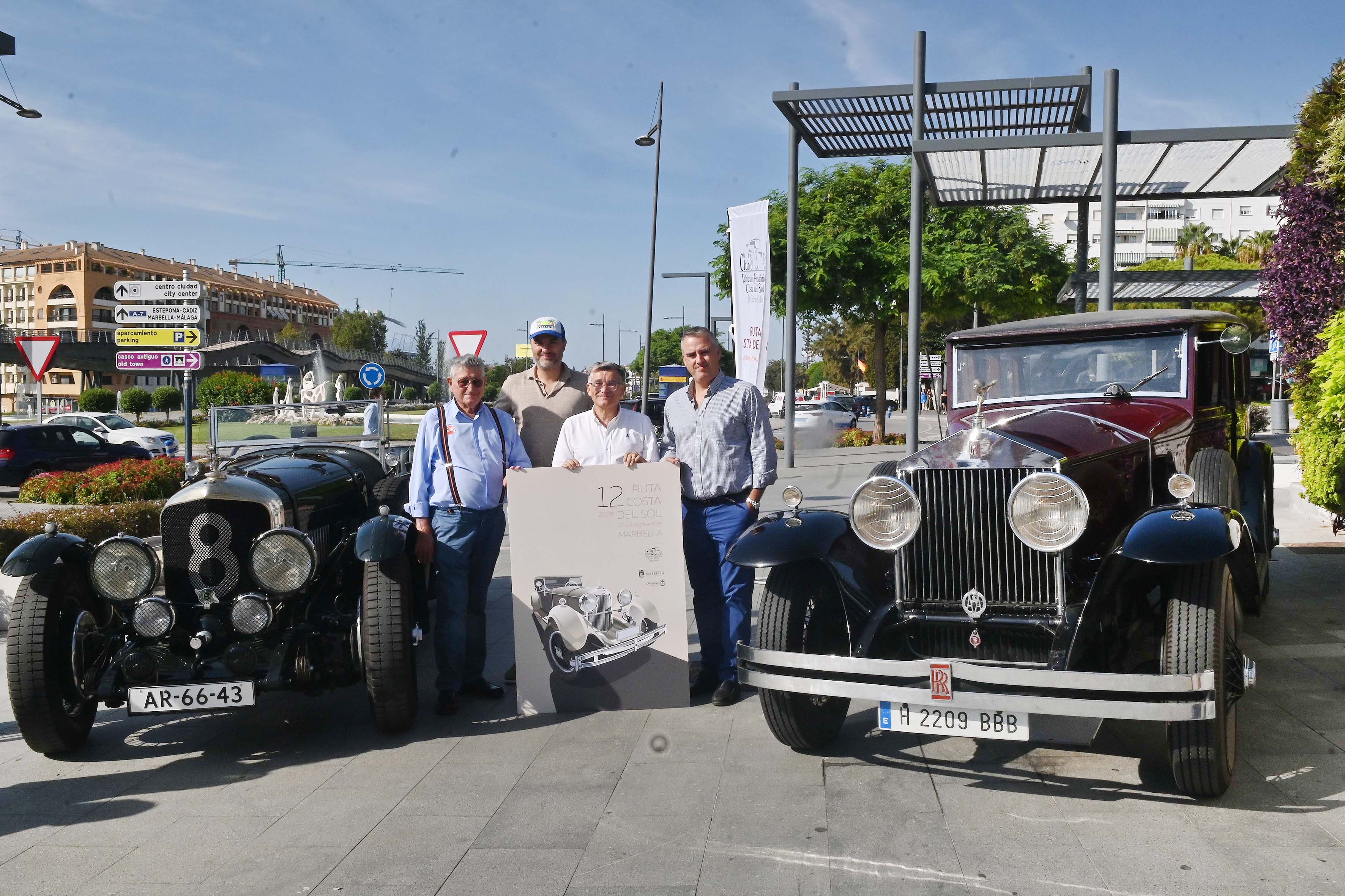 La XII Exposición de Vehículos Antiguos Ciudad de Marbella reunirá 50 coches