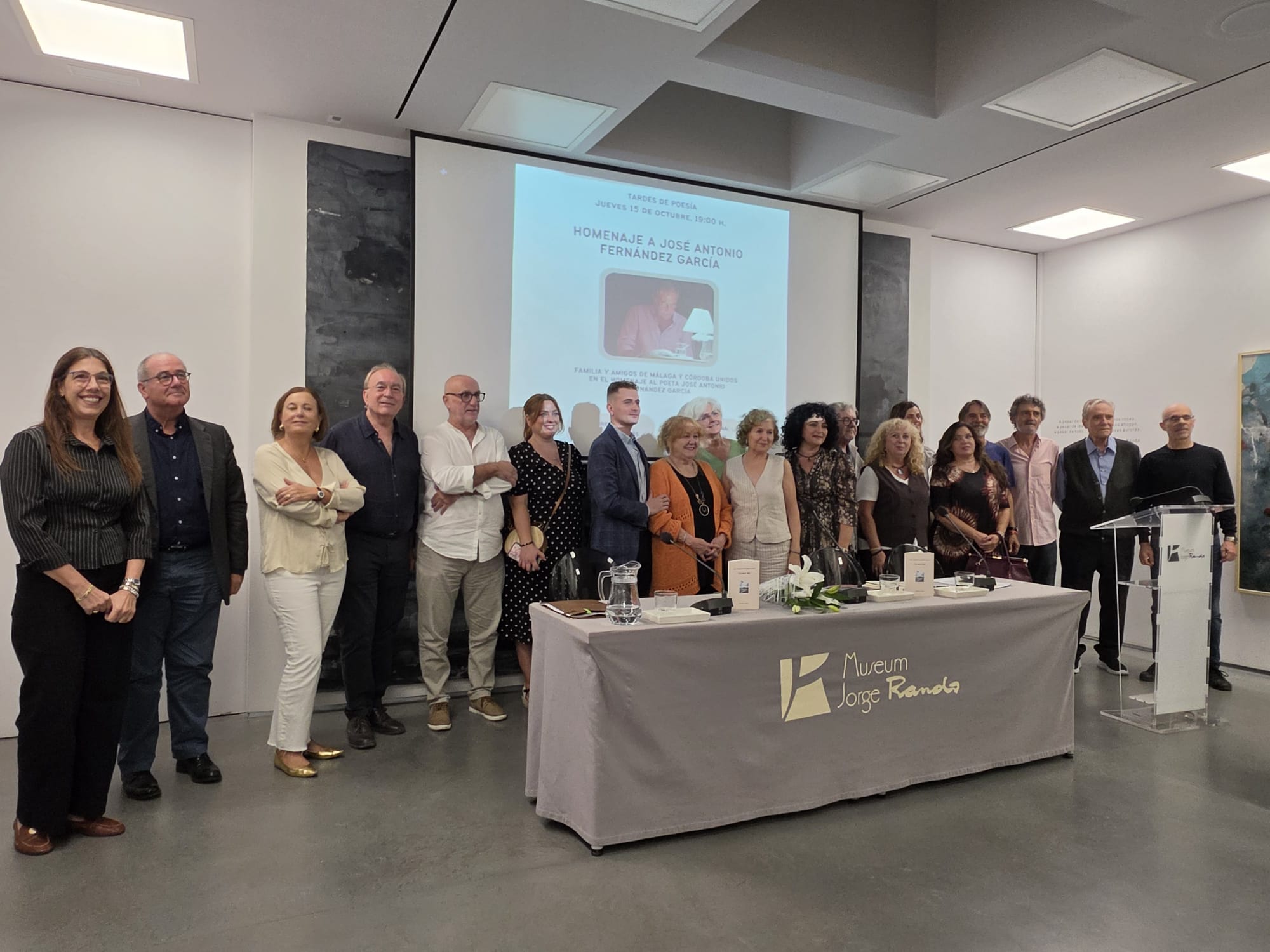 HOMENAJE A JOSÉ ANTONIO FERNÁNDEZ GARCÍA